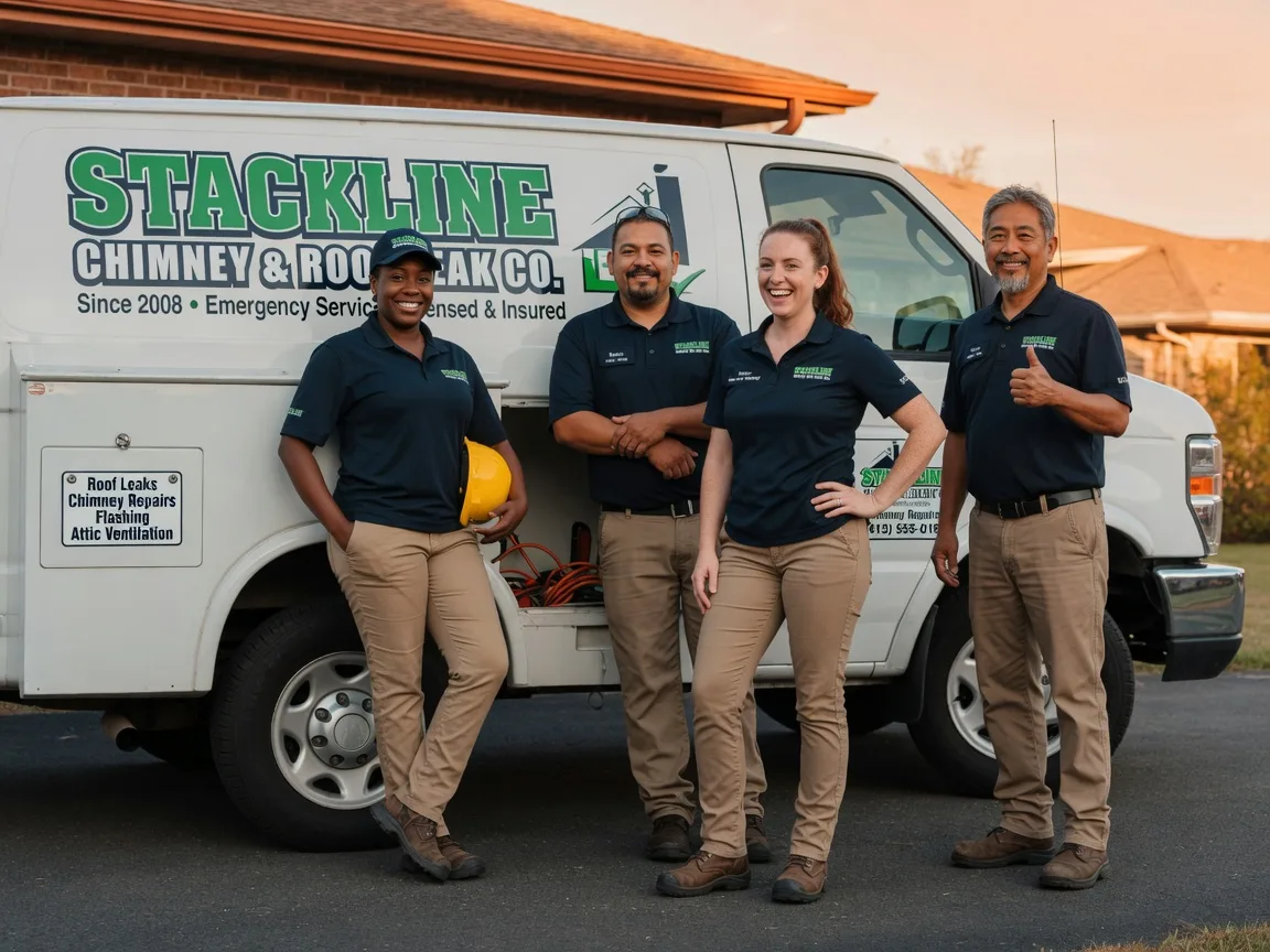 Chimney flashing repair company in Windham, ME